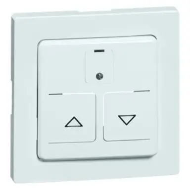 PEHA 95.410.02 R tweedelige drukker jaloezie tbv rolluikschakelaar 405 R O.A. Dialog levend wit