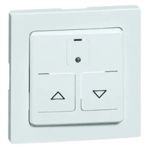 PEHA 95.410.02 R tweedelige drukker jaloezie tbv rolluikschakelaar 405 R O.A. Dialog levend wit