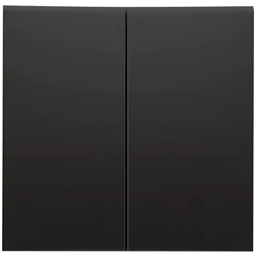 PEHA D 11.545.193 schakelwip 2-voudig 500-serie Badora zwart mat