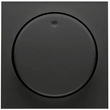 PEHA D 11.810.193 HR dimmerknop draaidimmer Badora zwart mat
