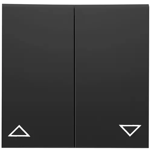 PEHA D 11.544.193 schakelwip 2-voudig jaloezie serie 500 Badora zwart mat