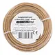 Q-Link 03.030.08 VD draad bruin 2,5mm2 rol 10 meter