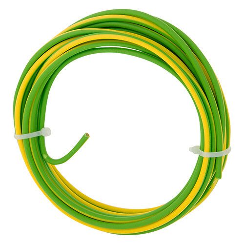 Q-Link 03.030.11 VD draad geel/groen 2,5mm2 rol 10 meter