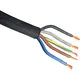 Q-Link 01.266.30 rubber kabel 5x2,5mm2 zwart 100 meter