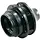 Q-Link 00.320.17 fitting E27 zwart met kraag en ring (max 60 Watt)