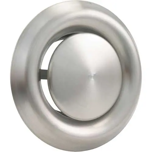 Starx 45.707.23 afzuigventiel rond 100 mm RVS