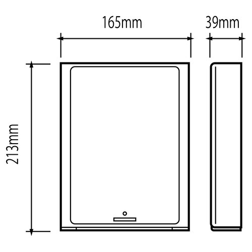 Angeleye FB100-AE-BNLR blusdeken 100 x 100 cm