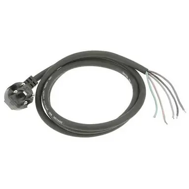 Q-Link 01.372.02 Perilex aansluitsnoer H07RN- 5x1,5mm2 zwart 2 meter