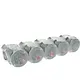 Attema AT1222 inbouwdoos 16mm invoer 40mm diep draaibare ring U40 set 10 stuks