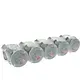 Attema AT1224 inbouwdoos 16mm invoer 50mm diep draaibare ring U50 set 10 stuks