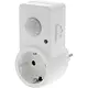 Q-Link 53.301.31 bewegingsmelder tussensteker met randaarde wit LED 1-300W