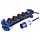 Q-Link 53.502.14 stekkerdoos 4-voudig randaarde CM-system CEE 5 meter IP44 blauw