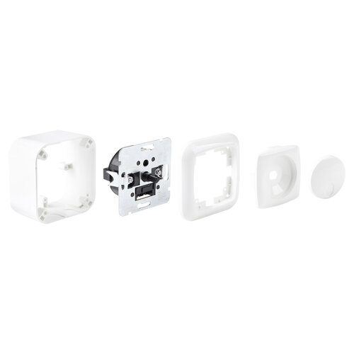 Q-Link 54.077.95 inbouw en opbouw dimmer LED 3 - 60 Watt compleet polarwit