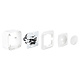 Q-Link 54.077.95 inbouw en opbouw dimmer LED 3 - 60 Watt compleet polarwit