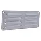 Starx 49.899.22 schoepenrooster 2 rijen 30 x 9 cm aluminium