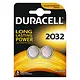 Duracell 01.686.25 knoopcel batterij lithium 3V CR2032 2 stuks