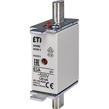 ETI 416800012 mespatroon zekering 500V 63A