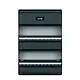 Eaton HT330-S64 groepenkast leeg 220x330mm 2x DIN-rail zwart 1966002