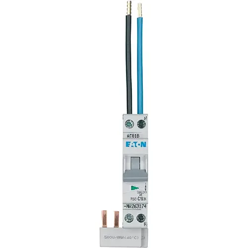 Eaton 1742417 installatieautomaat 1p+N 16A C-karakteristiek 6kA FLEX PLN6-C16-1N-MW-FL