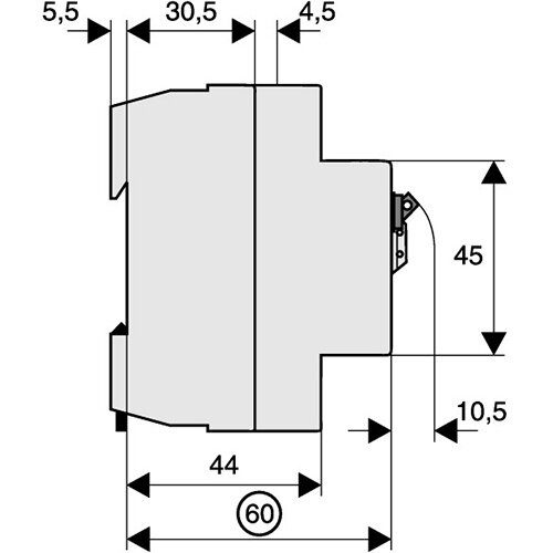 Eaton PFIM-40-2-003-A-MB-FLO aardlekschakelaar 2-polig 40A 30mA Type-A Flex onder