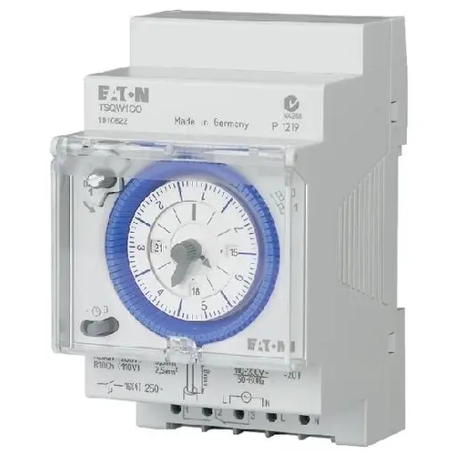 Eaton TSQW1CO Analoge schakelklok voor panee