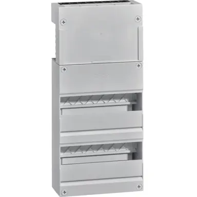 Hager VKG22S Vision kast leeg 2x12-modulen 220x475mm incl.buisinvoerstuk