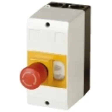 Eaton CI-PKZ01-PVT lege opbouw schakelaarkast 158 x 80 x 177 mm met noodstopknop IP65