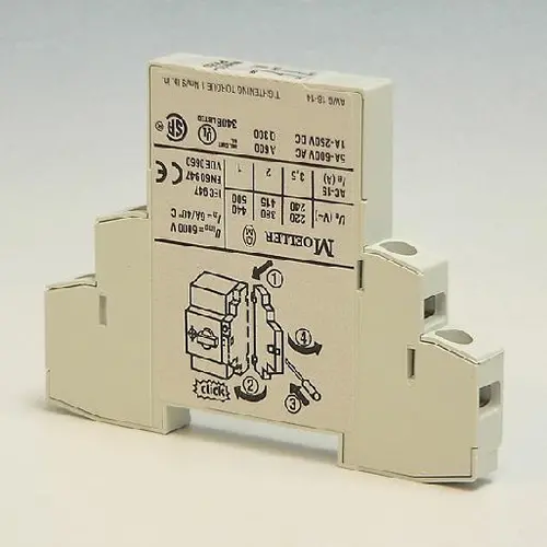 Eaton NHI11-PKZ0 Hulpcontactblok 1m 1v  Zijmont
