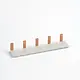 Eaton KAMRAIL-PEN-18X5P-HAAKS-ISOL kamrail haaks pen 10mm2 met 5-delingseenheden 1 fase delingsmaat 18mm geisoleerd
