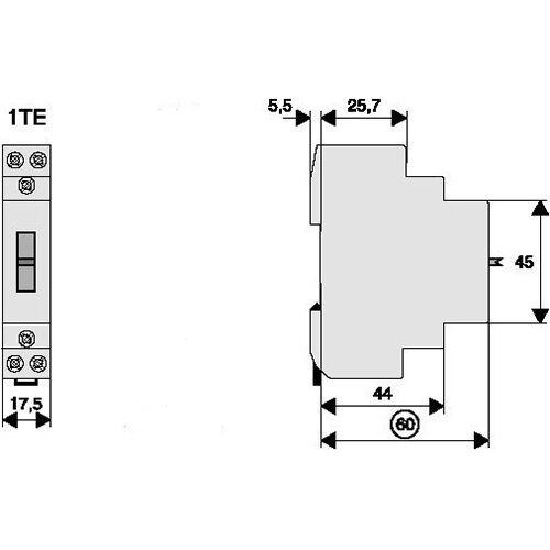 Eaton Z-TN230/SS installatierelais 2xmaakcontact 20A/250V stuurspanning AC 230V 265574