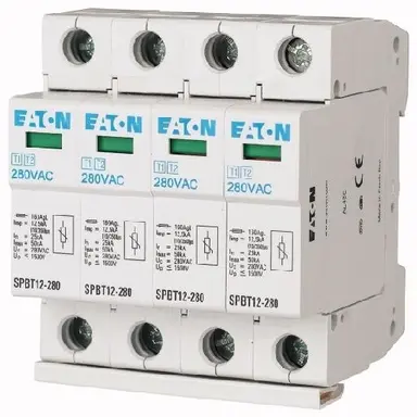 Eaton SPBT12-280/4 Gecombineerde afleider voor en