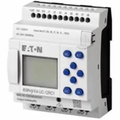 Eaton EASY-E4-UC-12RC1 Easy E4 12/24V DC 24V AC 8DI