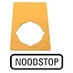 Eaton M22-XZK-NL99 Tekstschild EMERGENCY STOP Ge
