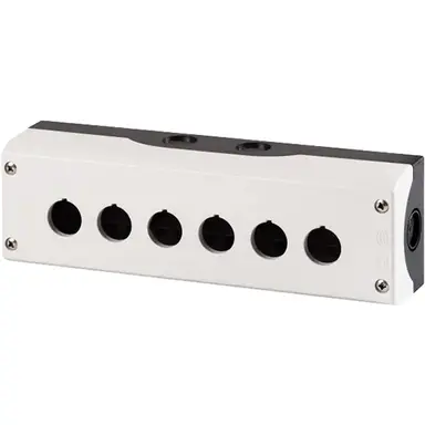 Eaton M22-I6 drukknopkast - opbouwkast leeg 6-gats grijs 216540