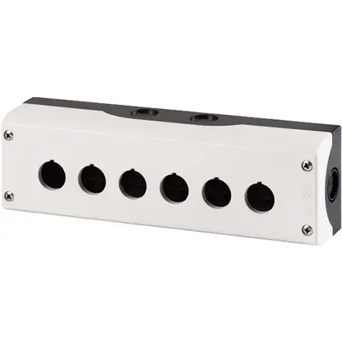 Eaton M22-I6 drukknopkast - opbouwkast leeg 6-gats grijs 216540