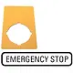 Eaton M22-XZK-GB99 Tekstschild EMERGENCY STOP Ge