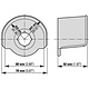 Eaton M22-XGPV beschermkraag voor serie M22-PV drukknoppen NOOD-UIT