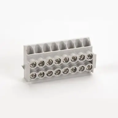 Eaton AANSLBLOK-8X4-AFGAAND aansluitblok 8p geisol. schroe