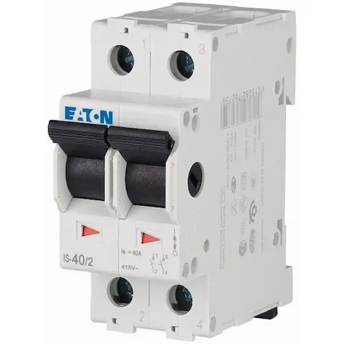 Eaton IS-40/2 hoofdschakelaar 2-polig 40A 2TE 276271