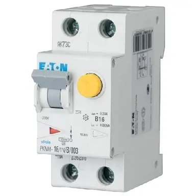 Eaton PKNM-16/1N/C/03-A-MW Aardlekautomaat 16A 1p C-kar