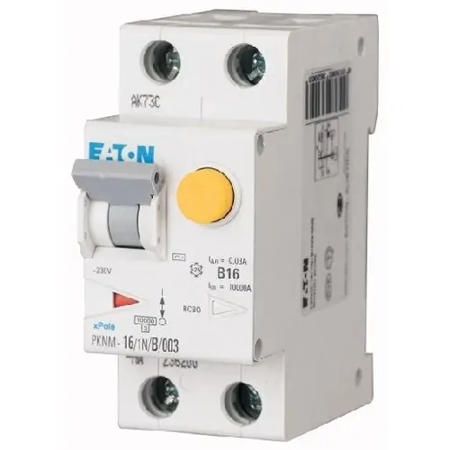 Eaton PKNM-20/1N/C/03-A-MW Aardlekautomaat 20A 1p C-kar
