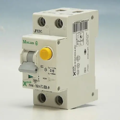 Eaton PKN6-20/1N/C/03-A-MW Aardlekautomaat 20A 1p C-kar