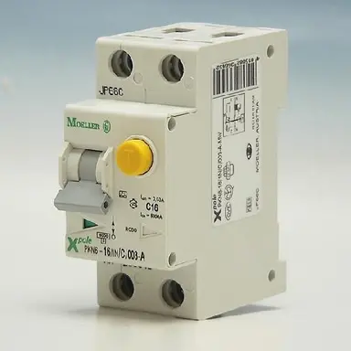 Eaton PKN6-25/1N/C/003-A-MW Aardlekautomaat 25A 1p C-kar