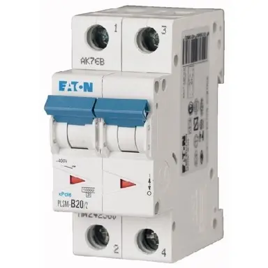 Eaton PLSM-C20/2-MW Installatieautomaat C-kar 2P 4
