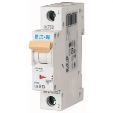 Eaton PLS6-B13-MW Installatieautomaat B-kar 1P 2