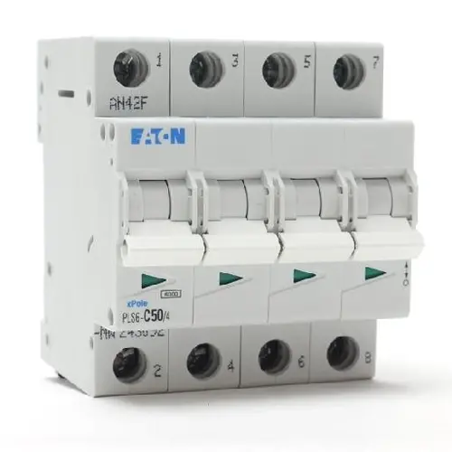 Eaton PLS6-C50/4-MW Installatieautomaat C-kar 4P 4