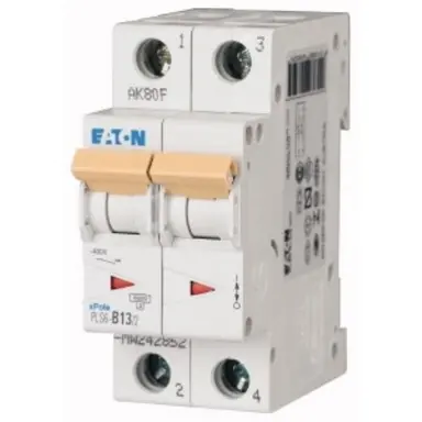 Eaton PLS6-B13/2-MW Installatieautomaat B-kar 2P 4