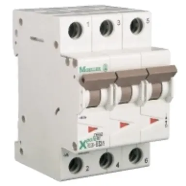 Eaton PLS6-C6/3-MW Installatieautomaat C-kar 3P 4
