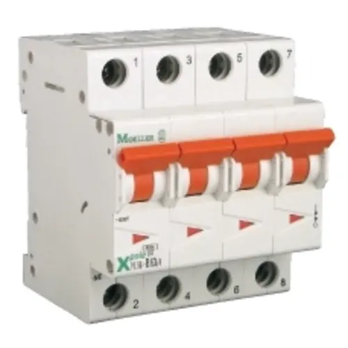 Eaton PLS6-C16/4-MW Installatieautomaat C-kar 4P 4
