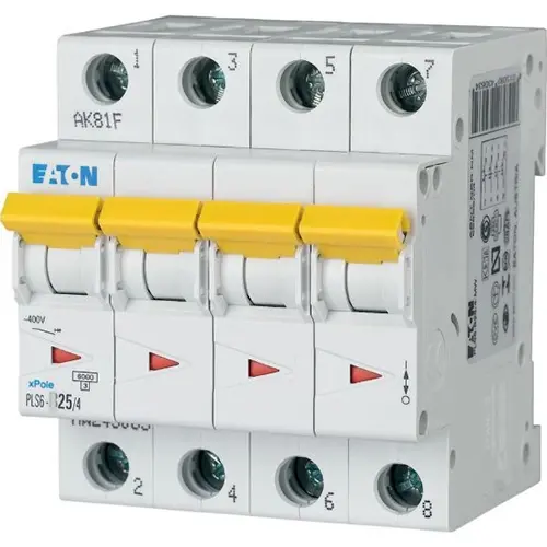 Eaton PLS6-C25/4-MW installatieautomaat 4-polig 25A C-karakteristiek 6kA 243089